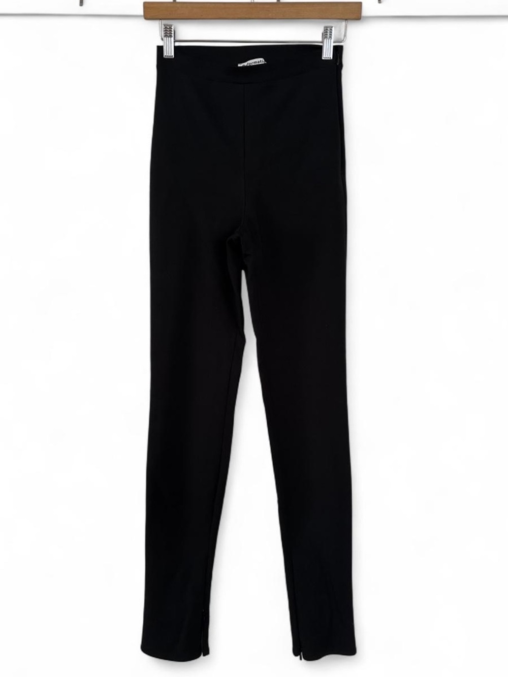 Reformation Graham Stretch Legging Zipper Pants Zipper Ankles S